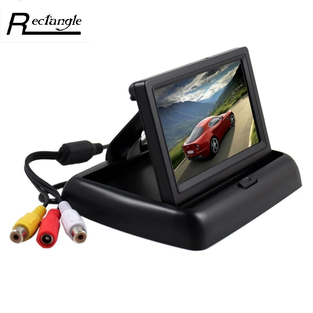 imágenes para 4.3 pulgadas Retrovisor Del Coche de HD Monitor de Reserva Digital LCD Pantalla TFT Para El Coche Camión Vehículo Plegable de Visión Trasera monitores imágenes para 4.3 pulgadas Retrovisor Del Coche de HD Monitor de Reserva Digital LCD Pantalla TFT Para El Coche Camión Vehículo Plegable de Visión Trasera monitores