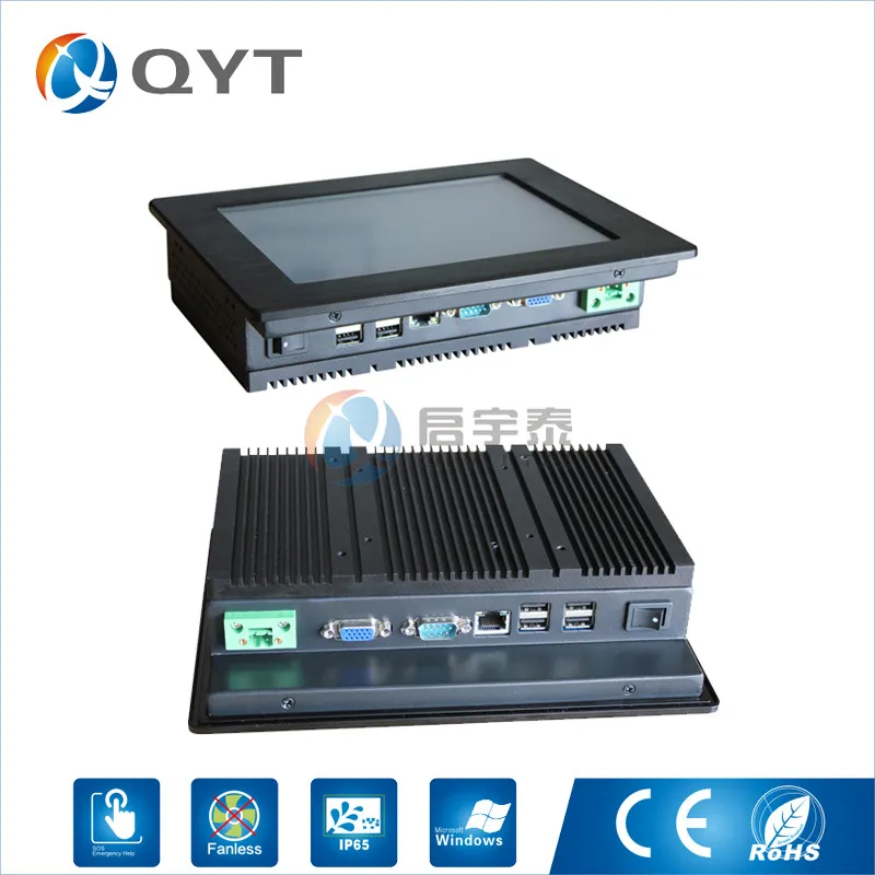 

Embedded computer Atom N2800 1.6GHz industrial pc with 2GB DDR3 32G SSD 8.4" touch screen Resolution 800x600 Panel pc