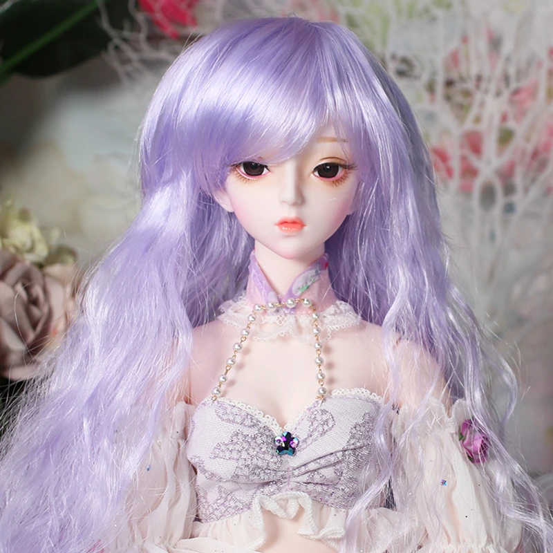 DBS 1/3 bjd парик для кукол волосы 60 см голова куклы окружность 21 только без