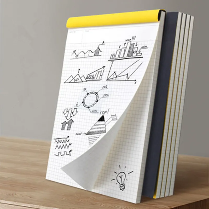 2017 New Upturning kraft notebook Black Cover Graffiti Notebook Grid Line Legal Pad for Office School Suprimentos Kraft Notepad 2017 New Upturning kraft notebook Black Cover Graffiti Notebook Grid Line Legal Pad for Office School Suprimentos Kraft Notepad