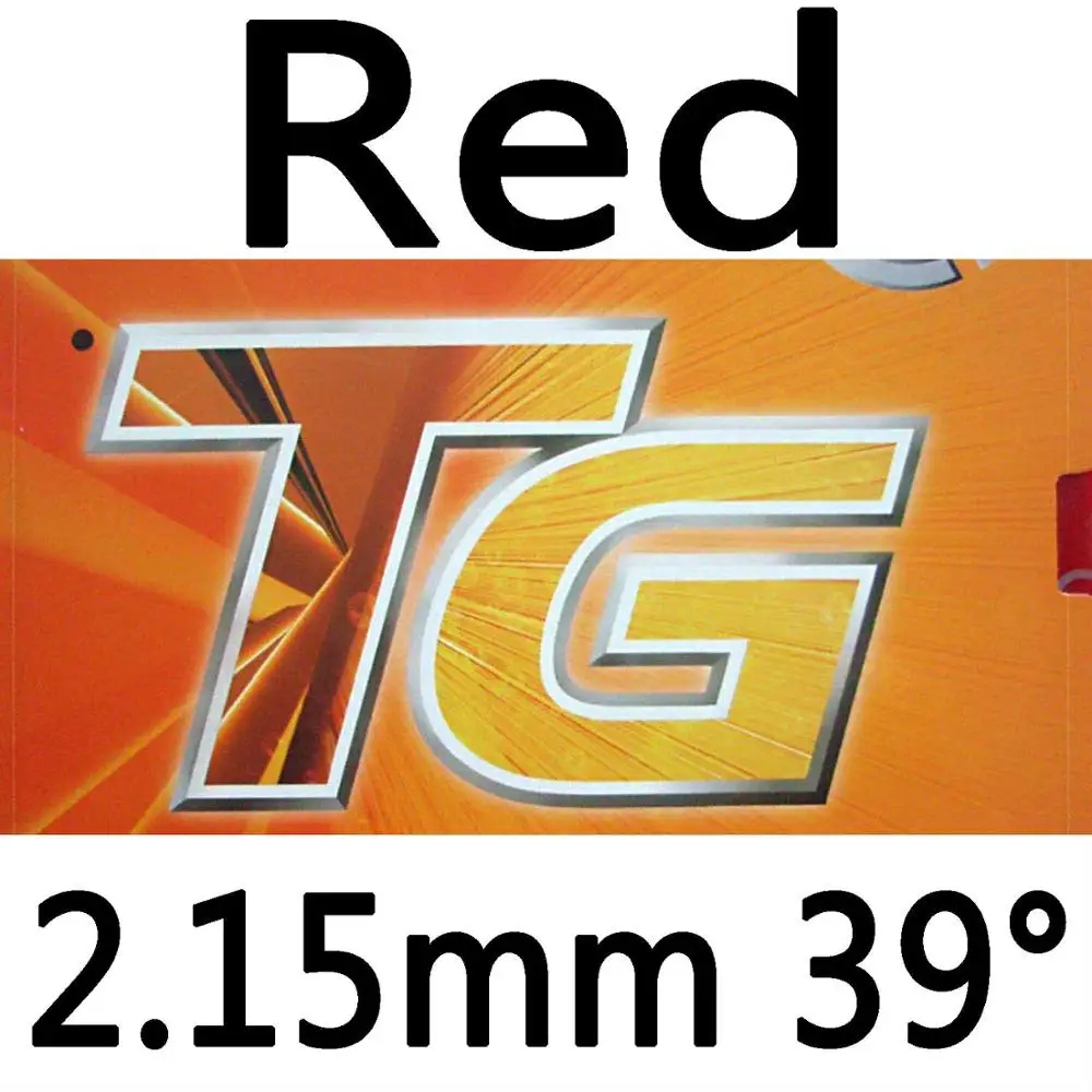 DHS NEO Skyline TG2 NEO TG 2 NEO TG-2 Pips-в настольный теннис пинг понг Резина с губкой - Цвет: red 2.15mm H39