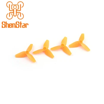 

1pack of 2pairs CW + CCW 40mm Propellers 3-leaf 1.0mm Shaft Aperture for 720 Hollow Cup 0703 Brushless Motor