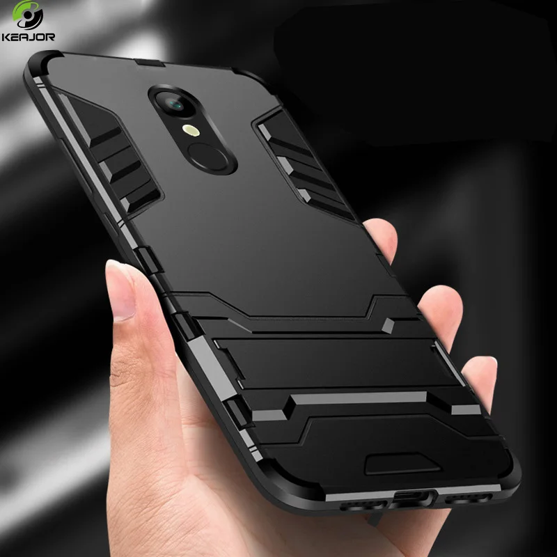 Case For xiaomi redmi 5 plus case Design Armor Shockproof Hybrid Hard stand Back case for redmi 5 plus Bumper cover Case Case For xiaomi redmi 5 plus case Design Armor Shockproof Hybrid Hard stand Back case for redmi 5 plus Bumper cover Case