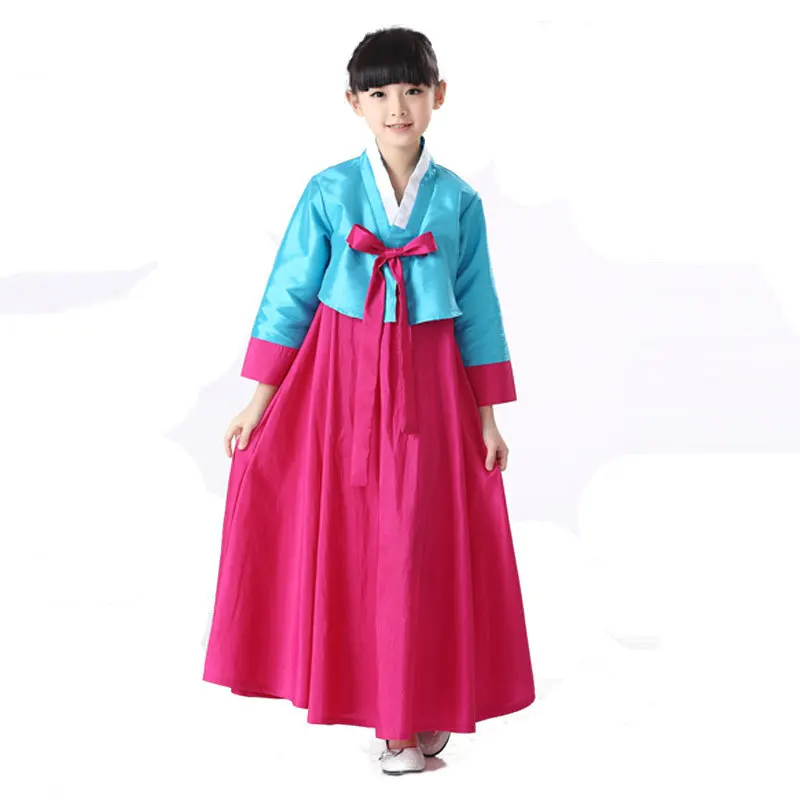 Skirt 120 150cm Children Hanbok Dress 
