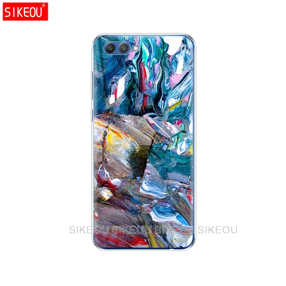 Силиконовый чехол для телефона Huawei Honor 10 V10 3c 4C 5c 5x 4A 6A 6C pro 6X 7X 6 7 8 9 LITE с мраморным