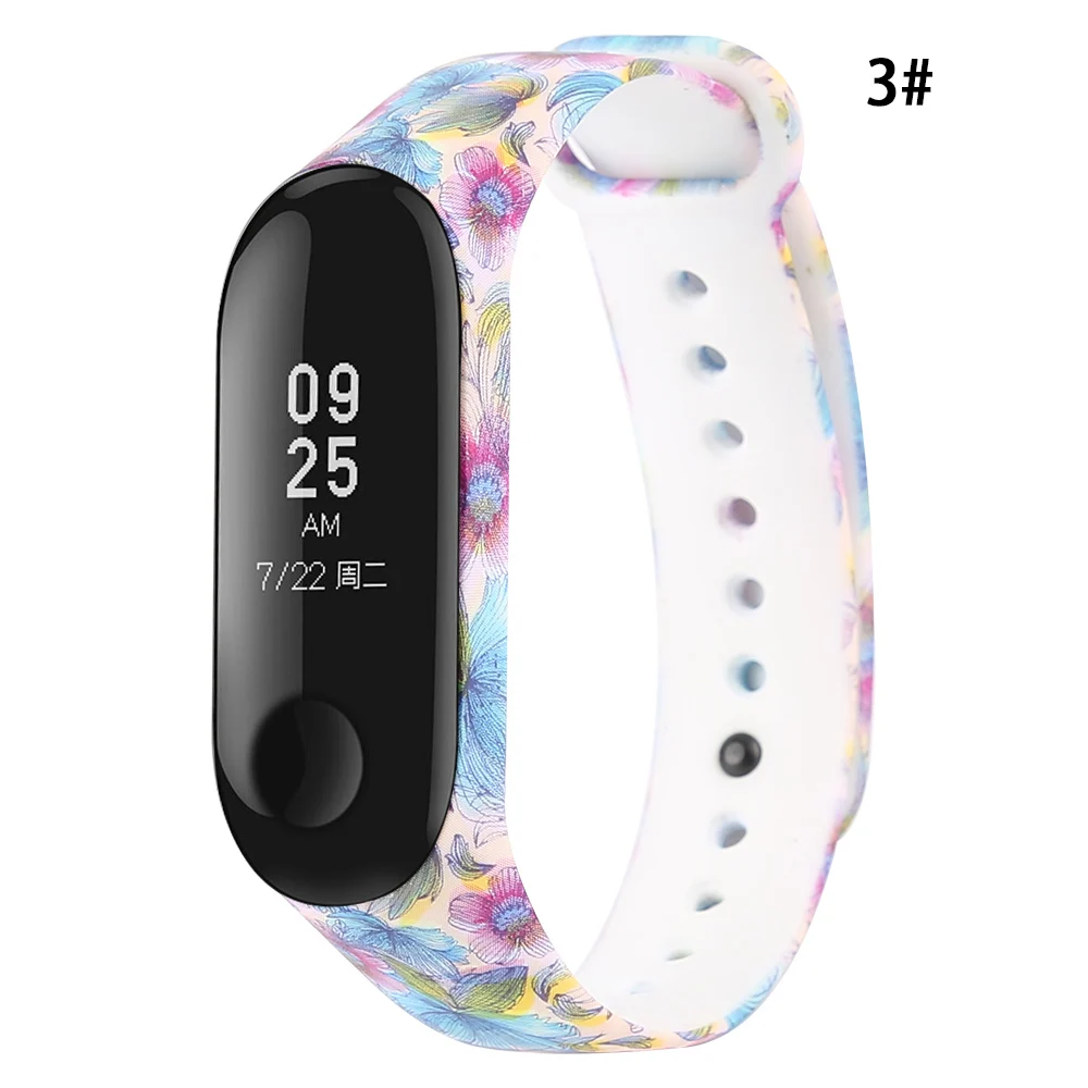 Силиконовый ремешок для mi Band 3 Correa Band, аксессуары для умных часов, Xiaomi mi Band 3, браслет, аксессуары для браслетов - Цвет: show as photo