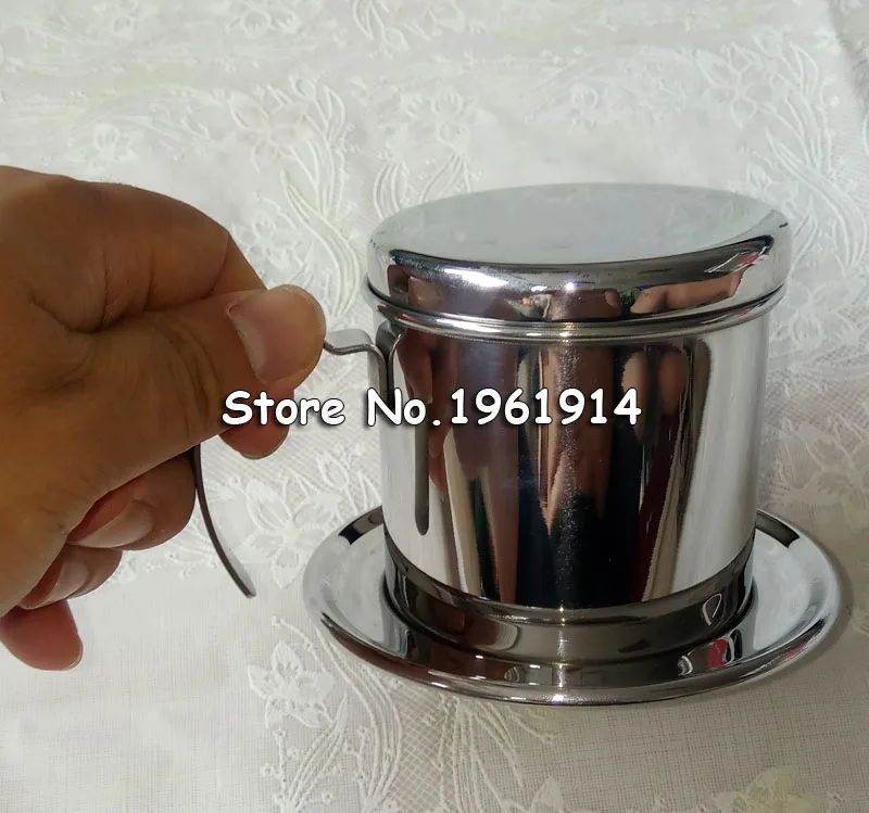 Vietnamese Coffee Dripper Stainless Steel Portable Pour Over – TheWokeNest