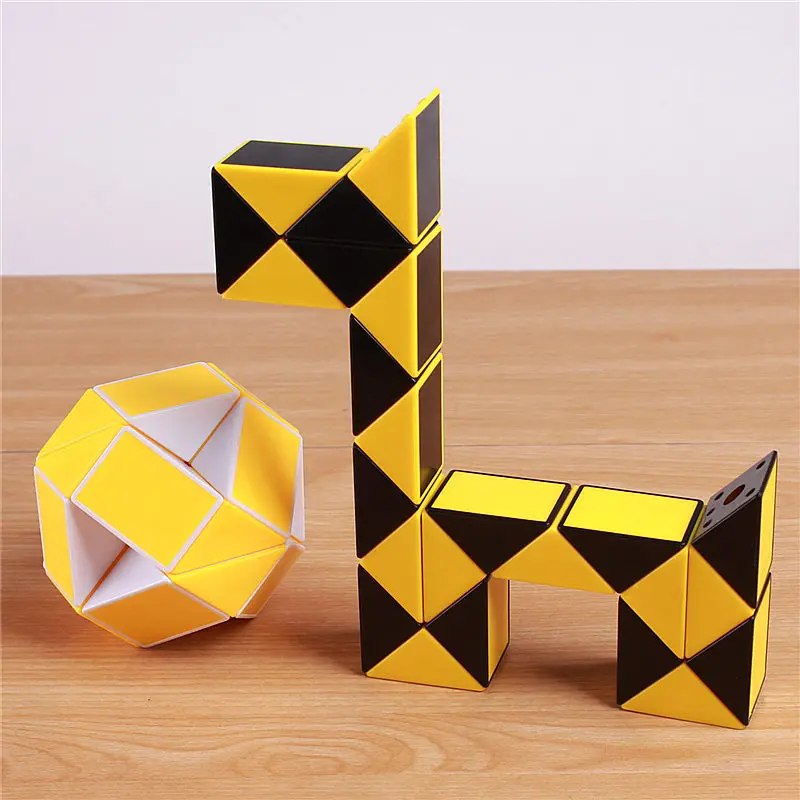 Original Speed font b Magic b font font b Cube b font Snake Puzzle Ruler Twist
