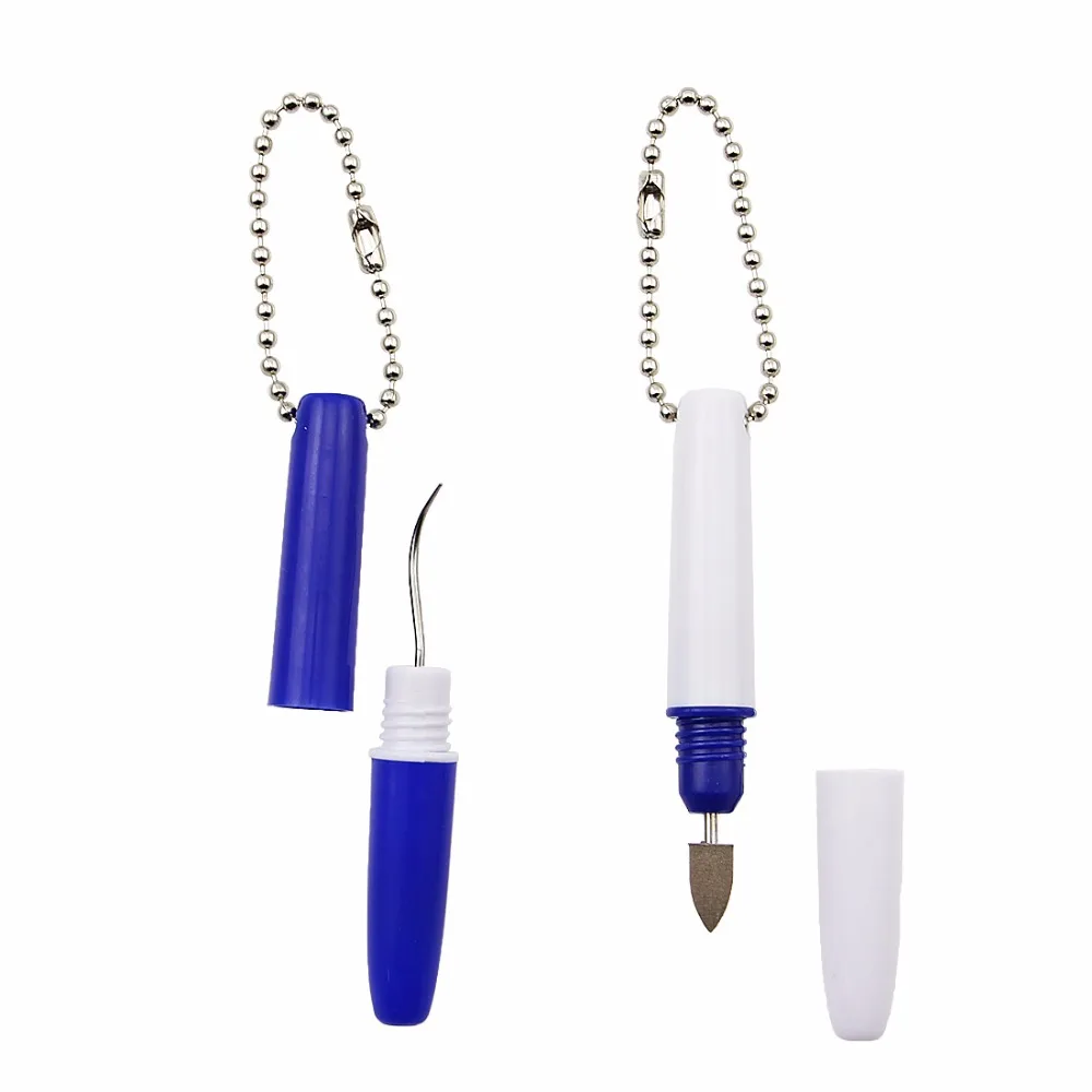 2 in 1 Portable Tooth Stain Plaque Remover Dental Care Tools Kit Travel