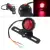 12 V 3 Linea Durevole Luce Rossa Lampeggiante Motocicletta Del Motociclo LED Posteriore di Stop del Freno Luce Della Lampada
