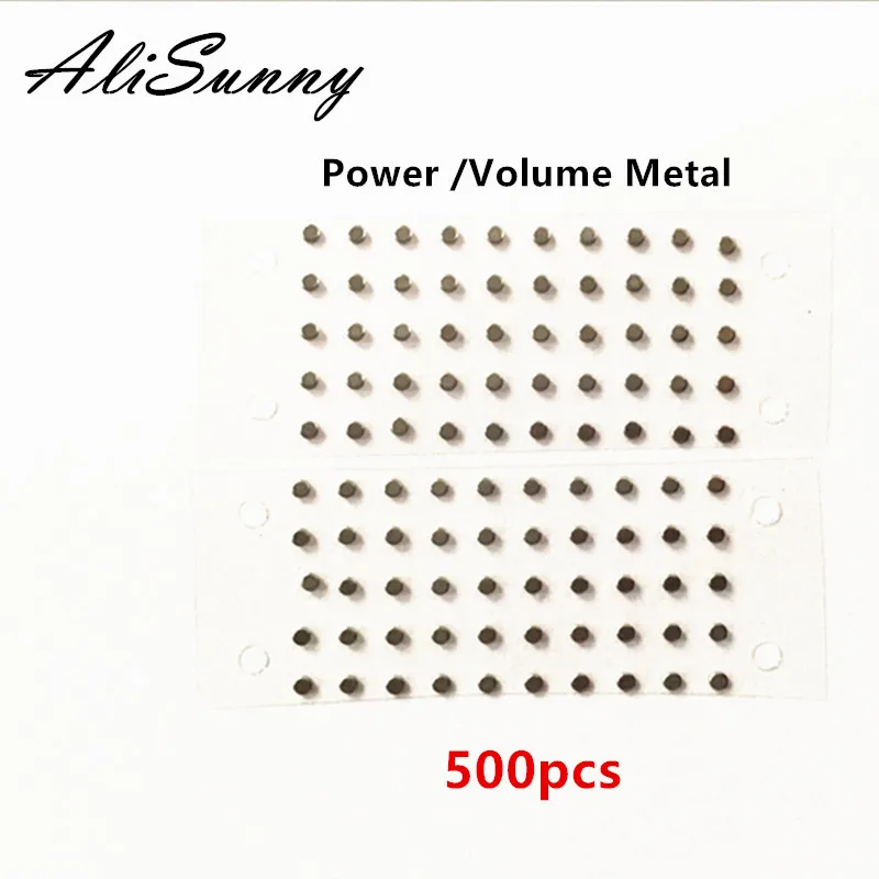 Металлическая прокладка кнопки питания AliSunny для iPhone 6 6S Plus 500 дюйма 5 шт.|spacer|spacer metal