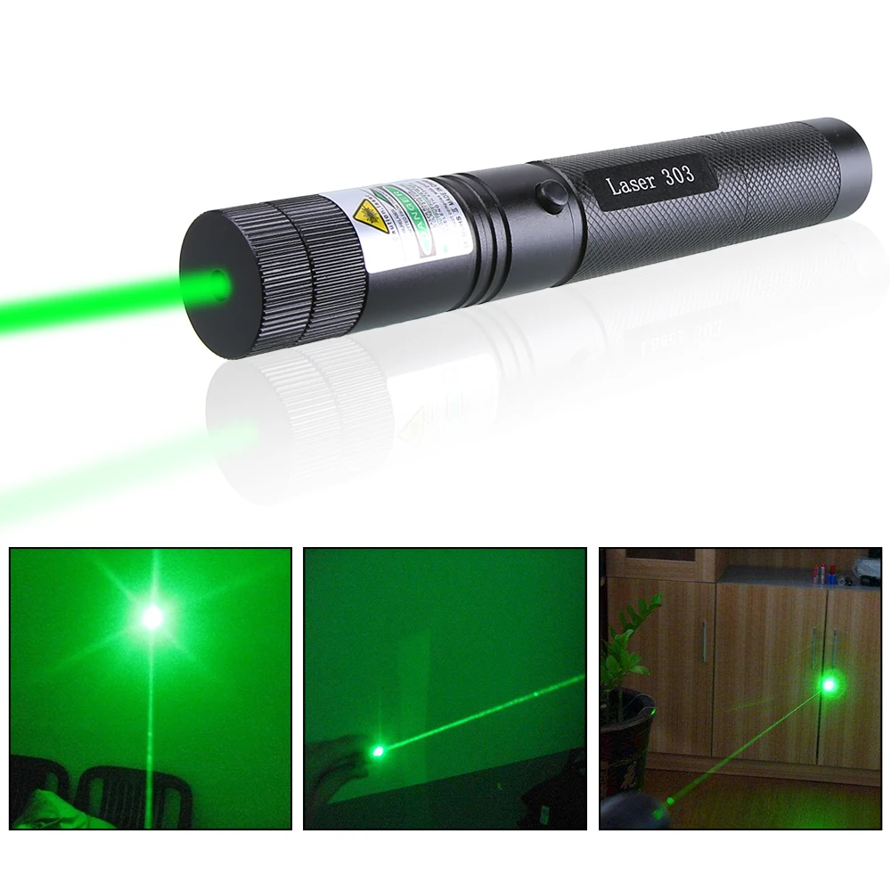 Portable High Power 5mw 532nm Green Laser Pointer Light Lazer Light