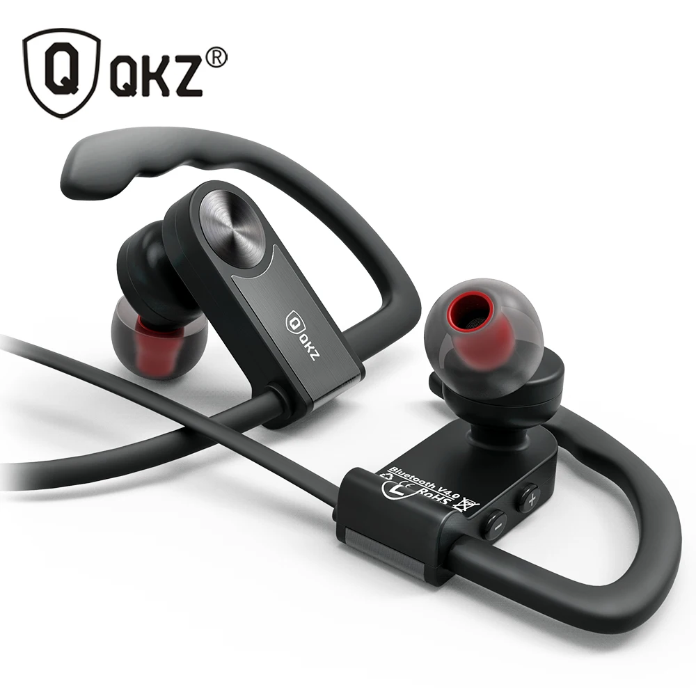 Bluetooth Earphone Sport Wireless QKZ QG8 HIFI Earphones Music Stereo wireless For iPhone Samsung Xiaomi fone de ouvido bluetooth-earphones