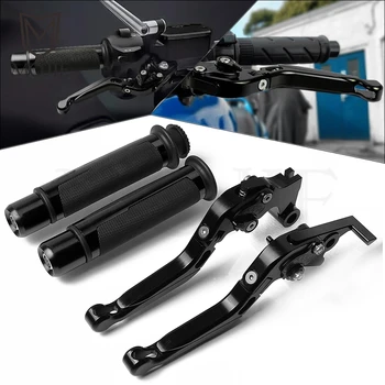 

For Suzuki GSXS GSX-S 125 150 GSX-S125 GSX-S150 Motorcycle CNC Adjustable Folding Brake Clutch Levers Handlebar Hand Grips