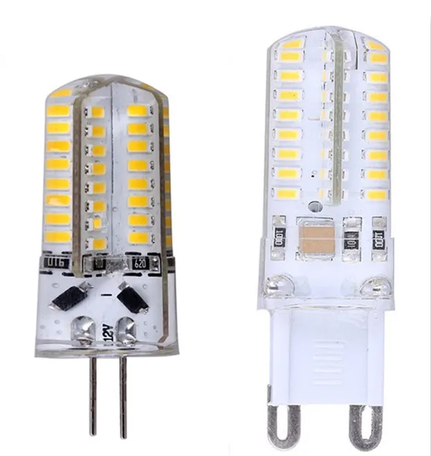 

Led Bulb Lamp G9 G4 Led Mini Crystal Chandelier Lights 64Leds AC220V AC110V DC 12V Home Art Decor Lighting Replace Halogen Light