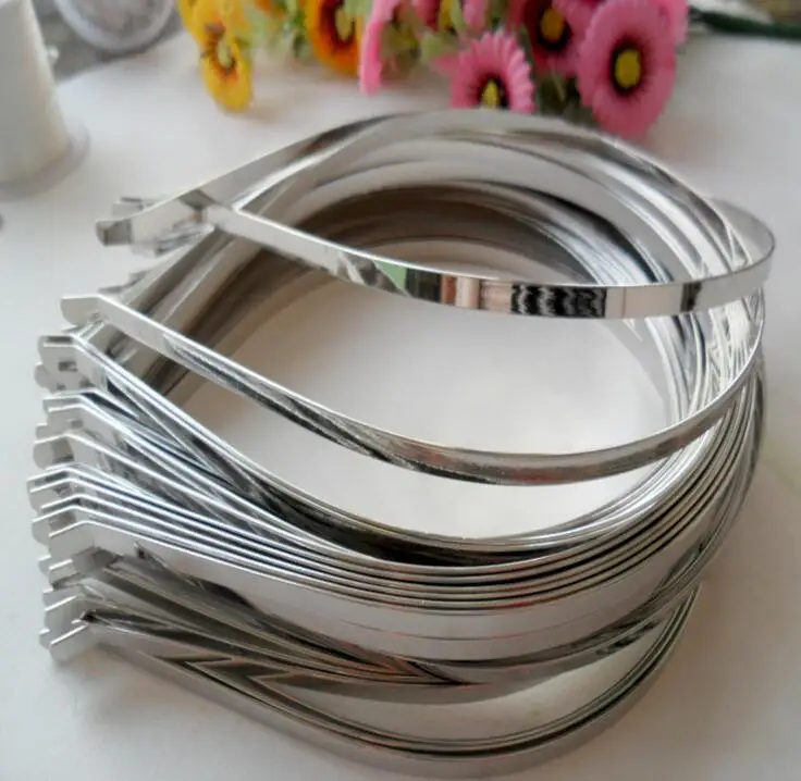 

Blank Plain Metal Headband Hair Band For Hair Accessories DIY 10pcs