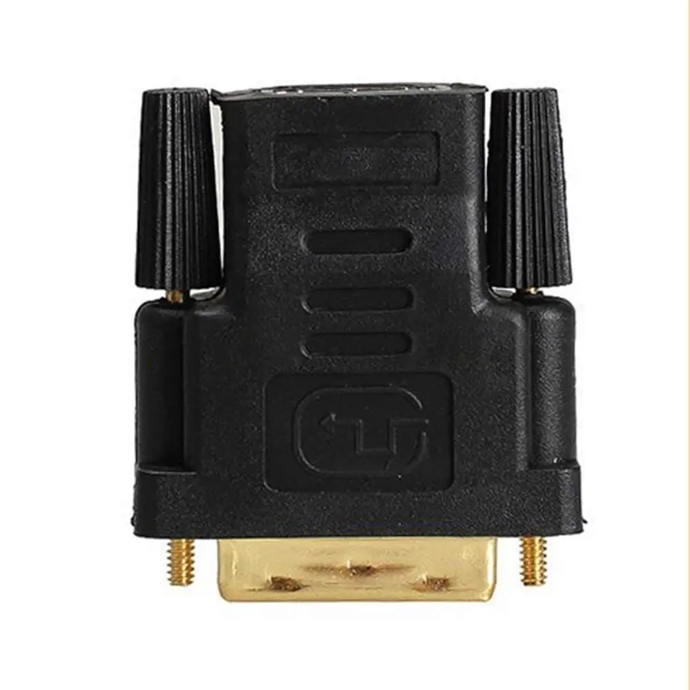 1000 шт./лот позолоченный DVI 24 + 1 к HDMI папа женскому 1080P HDTV конвертер адаптер для ПК ТВ