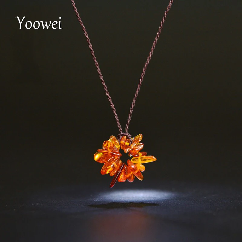 irregular amber necklace (8)