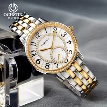 Ladies Fashion Sapphire Crystal Watches Women Luxury Brand Quartz Wristwatch Stainless Steel Women Rhinestone Watch Clock Female