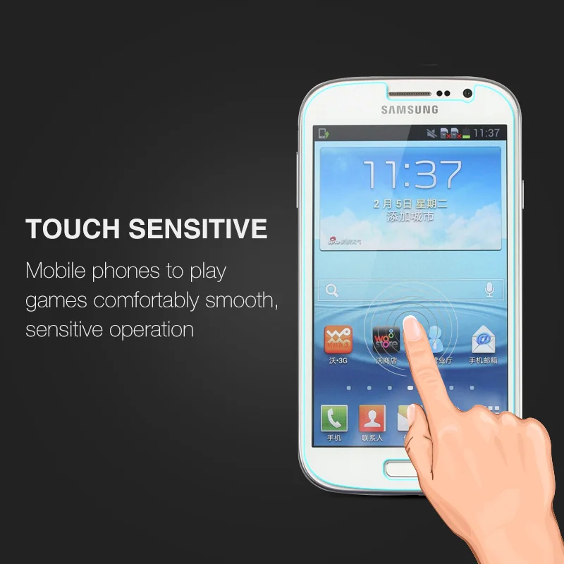 Nicotd Tempered Glass For Samsung Galaxy i9082 i9060 9H 2.5D Screen Protector Film cover For Samsung Galaxy Grand Neo GT-i9060 (3)