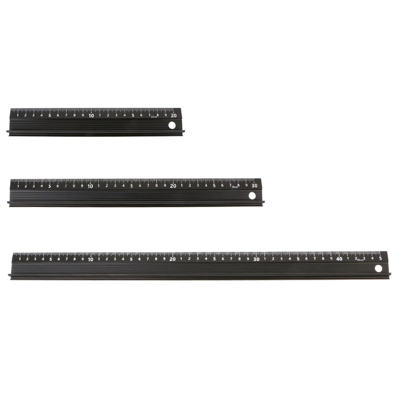 

Aluminum Alloy Straight Ruler Multifunctional Protection Anti Slip Drawing Tool