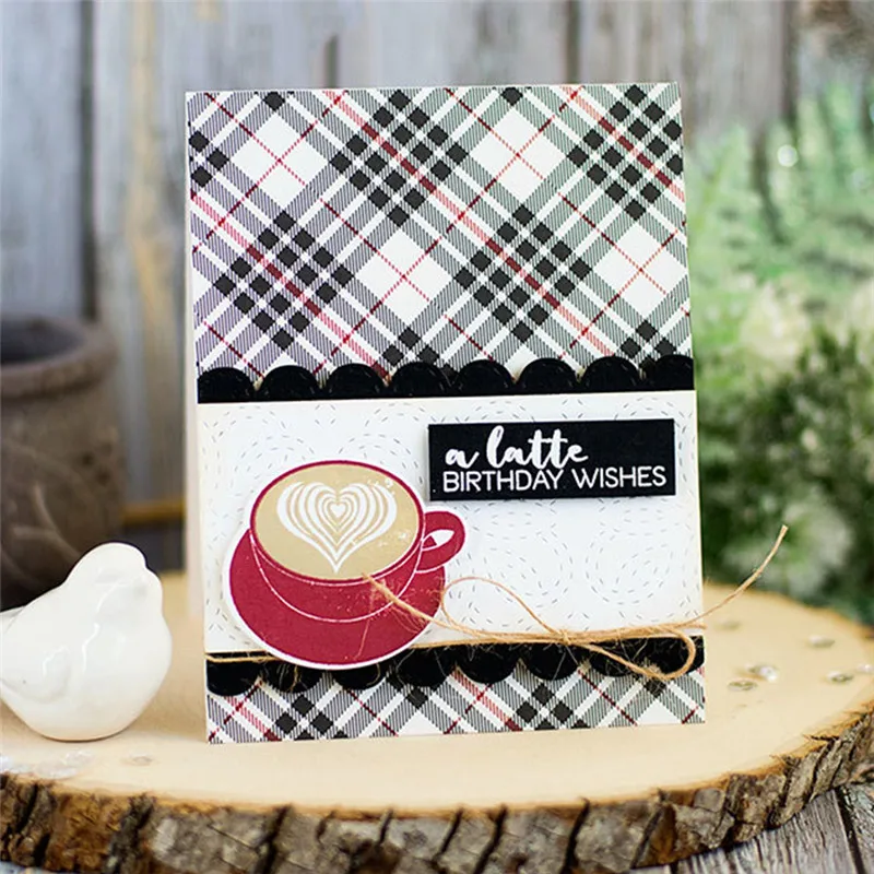 

Latte Love Cup Metal Cutting Dies New 2019 for Craft Dies Scrapbooking Card Making DIY Album Crafts Die Cuts Decoration