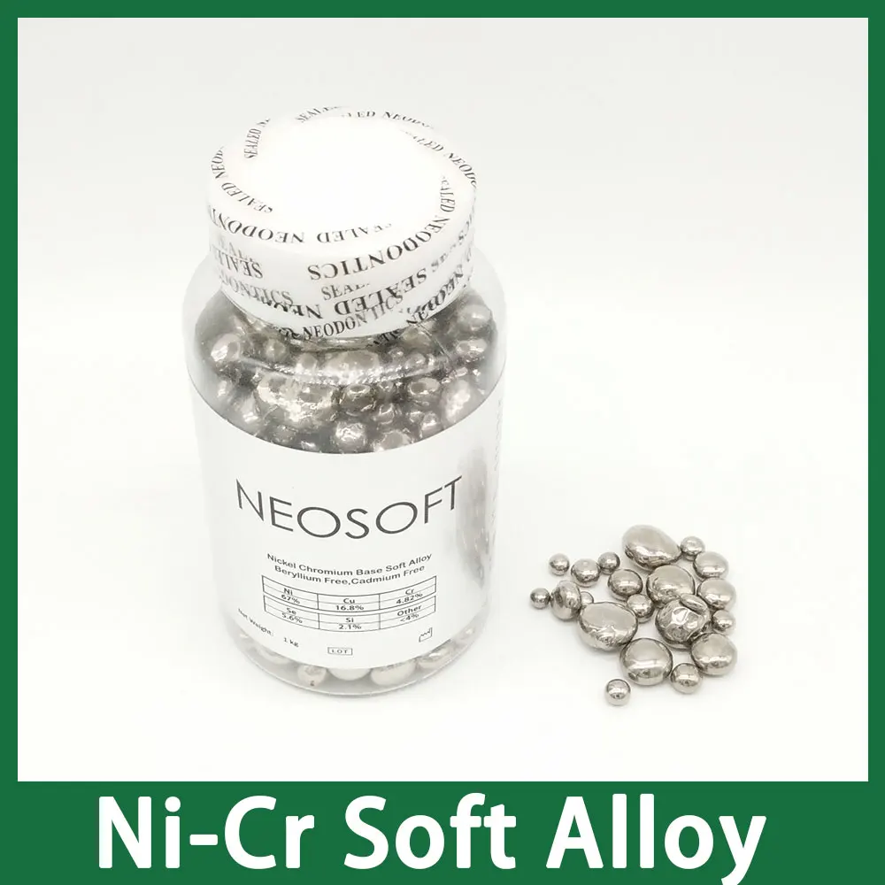 

1kg Nickel Chromium Base Partial Denture Soft Alloy Without Beryllium and Cadmium