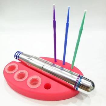 

1Pcs New Pro Silicone Oval Tattoo Pigment Ink Cup Holder Stand Tattoo Machine Organizer Cap Rack Permanent Makeup Accessories