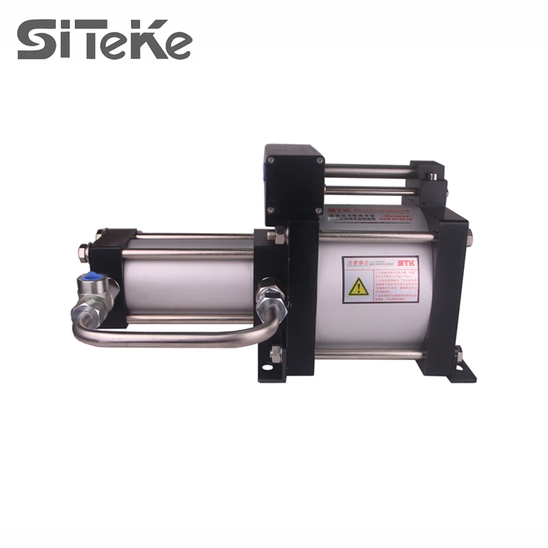 

SITEKE Air Pressure Booster Pump AB05T 5:1 Ratio Increasing pressure to Max 41.5 Bar Min driving gas pressure 1.7 Bar
