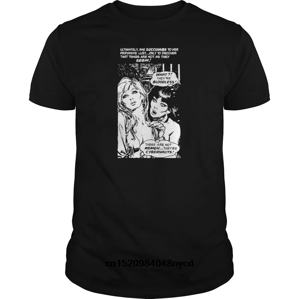 Gildan funny t shirts Space Vampire 2018 Fashion tshirt men t-shirt | Мужская одежда