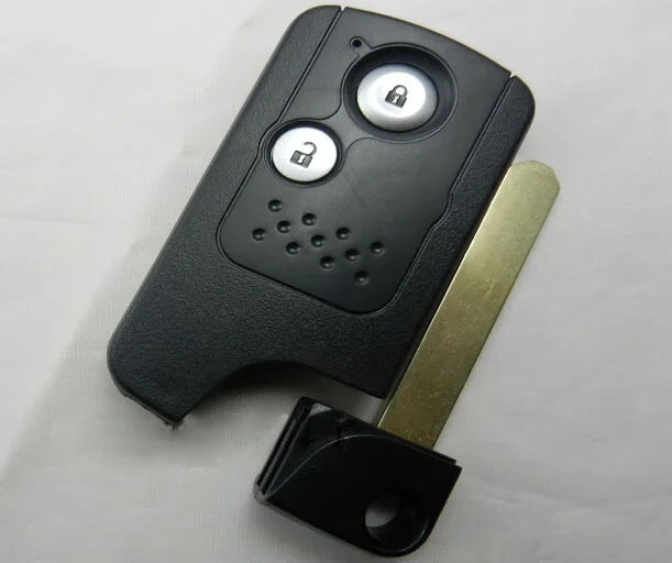 2 кнопки Замена пустая смарт-карта корпус для HONDA CRV SMART KEY с ключом BLADE(без паза) 5 шт./партия