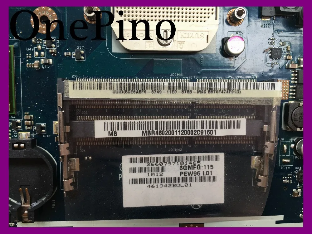 Cheap  MBR4602001 fit for Acer 5552 5552G laptop motherboard PEW96 LA-6552P NV50A motherboard fully tested