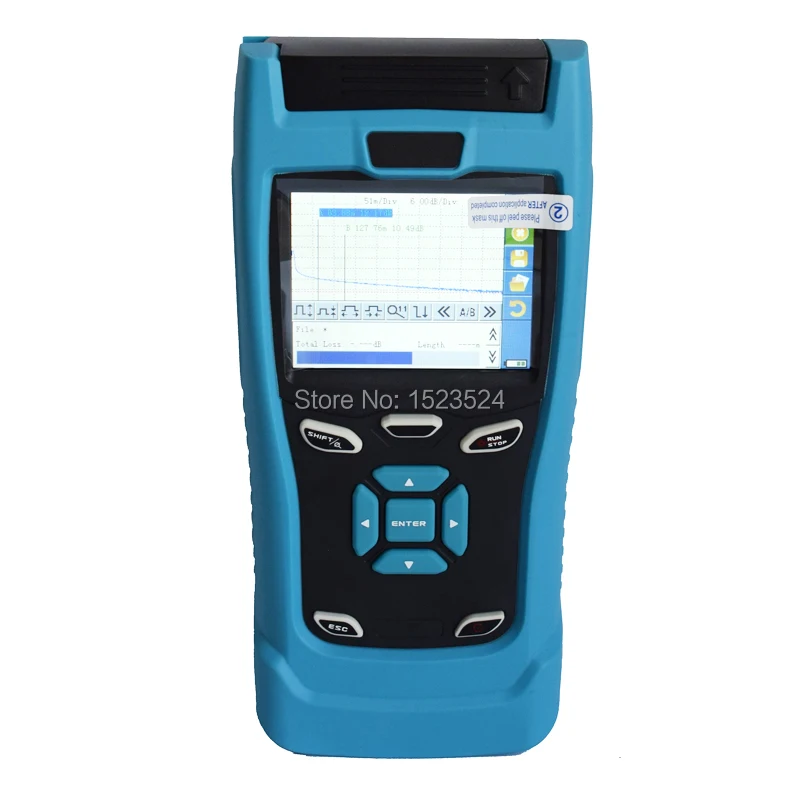 

30/28dB SM 1310/1550nm Mini OTDR Optical Time Domain Reflectometer Fiber Optic OTDR with Touch Screen