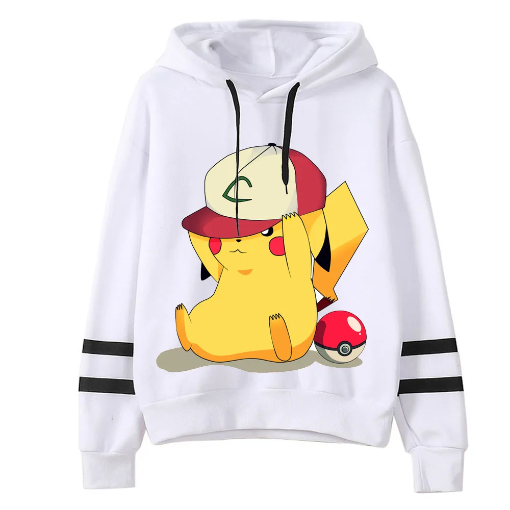 2019 весенние женские толстовки Funy Pikachu с принтом повседневные милые свитшоты