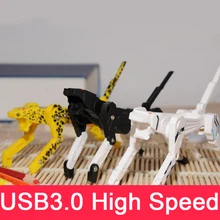 Высокая Скорость робот собака творческая Usb накопитель подарок 1 ТБ 2 ТБ карты памяти Memory Stick Usb Флешка 1 ТБ 128 ГБ флешки компьютер подарки