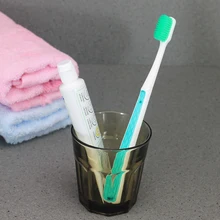 PASA 8 шт цветные шелковые щетки щетка для выпрямления волос тонкая мягкая зубная оральная белая щетина и голова не повредит десны Глубокая чистка