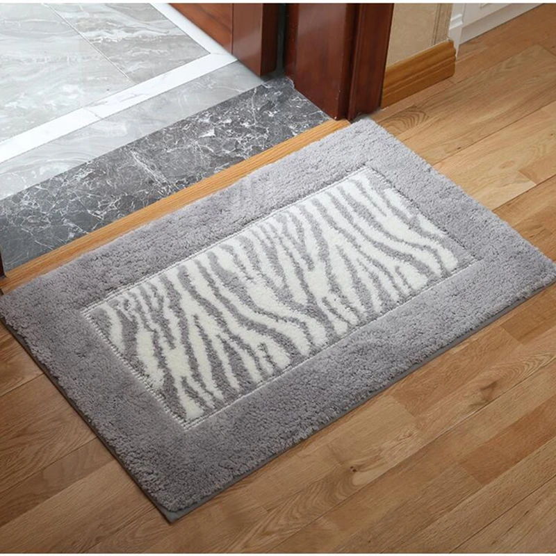

Water Absorption Bathroom Floor Carpet Anti-slip Bathroom Carpet For Toilet Kitchen Tapis Salle WC Mat Bathroom Carpet For Decor
