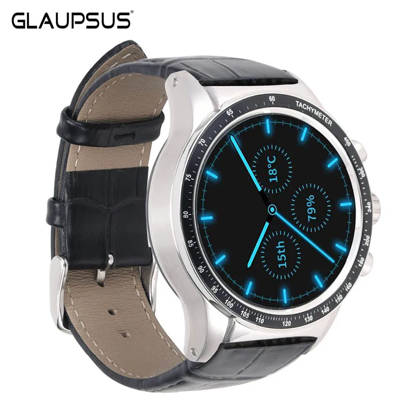 

GLAUPSUS Q08 Waterproof Smartwatch Phone 3G 1.39 inch 400x400 Smart Watch Calling Gravity Sensor Pedometer Heart Rate Tracker