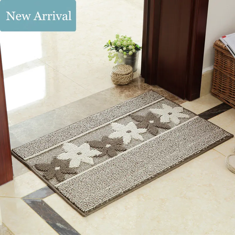 

45*70cm Size Thicken Soft Carpet Area Rugs Slip Resistant Floor Mats for Living Room Bedroom Home Door Mats Outdoor Supplies