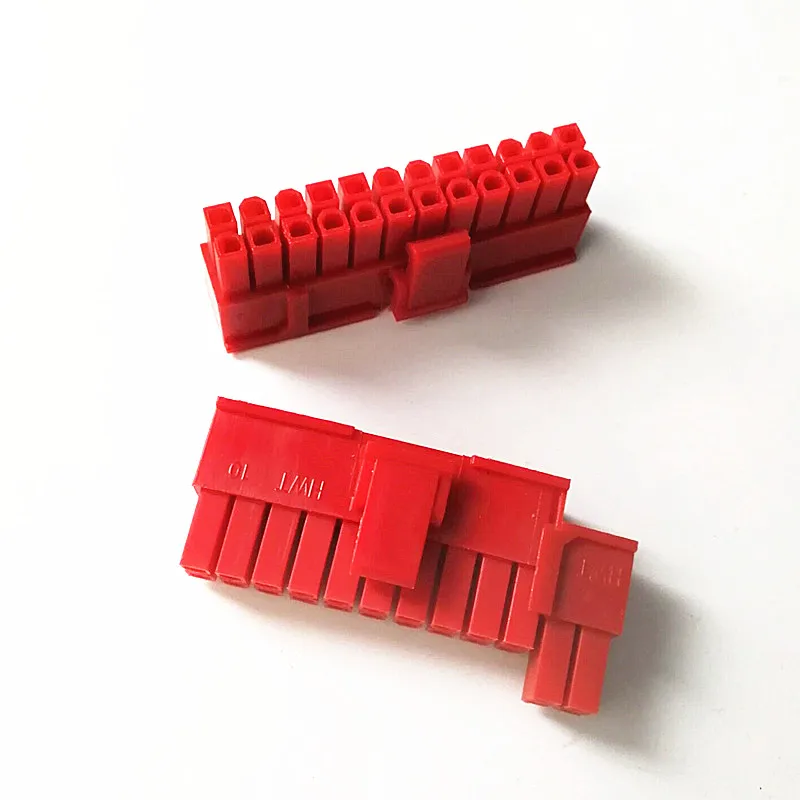 20+4pin red connector