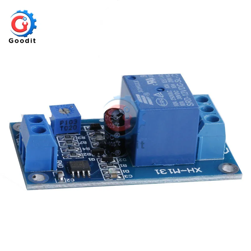 XH-M131 DC 5V/DC 12V 10A Relay Module Light Control Switch Photoresistor Detective Sensor Relay Board Brightness Control Module