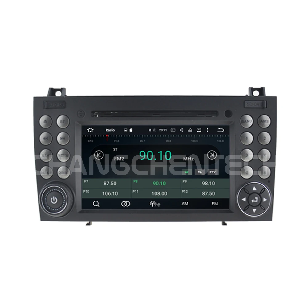 Sale Newest Android 9 Touch Screen Car GPS Navigation for Benz SLK200 SLK280 SLK350 SLK55 with IPS Built-in WiFi BT DVD 4G Ram Radio8 2