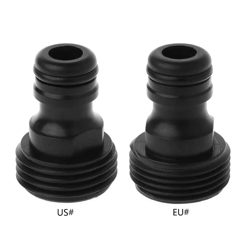 

USA style, European style Water Pipe Threaded Quick Connector Plastic 3/4" Male Nipple Joint Adaptor