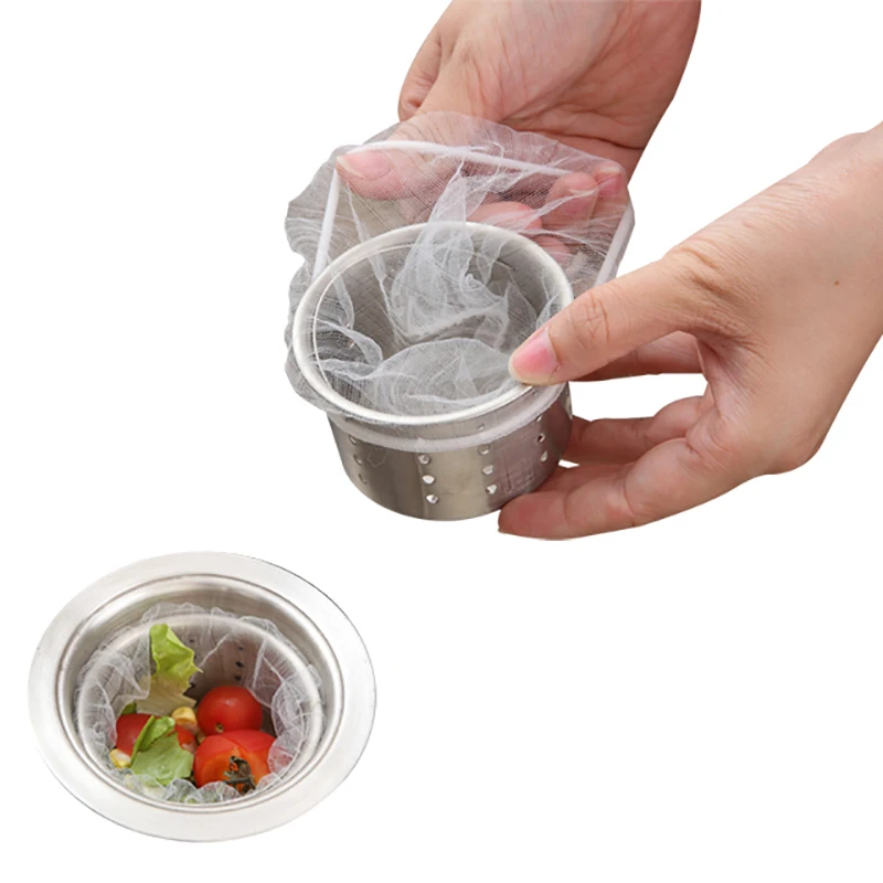 

300pcs/lot Sink Garbage Filter Bag Garbage Processor Household Sink Garbage Packing Bags High Quality