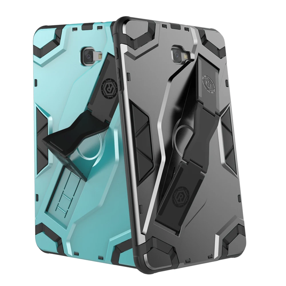 

Walkers Protective Case for Samsung Galaxy Tab A 10.1 2016 T580 T585 SM-T580 SM-T585 Cover Silicone + PC Rubber Shockproof Case