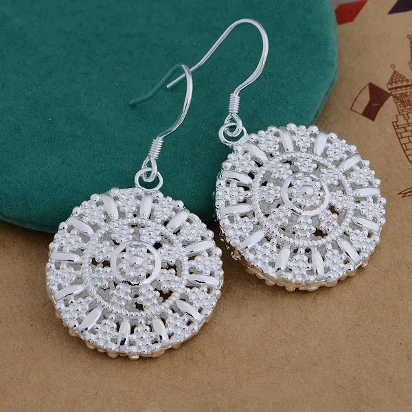 

AE639 Hot 925 sterling silver earrings , 925 silver fashion jewelry , wonderful plate /cstalkaa bcvajuca