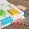 6 unids/set arco iris de colores índice Tap Binder índice divisores Clips de papel para Notebook Oficina escuela marcapáginas ► Foto 2/6