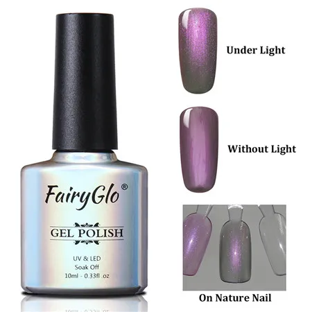 FairyGlo 10 мл Лак для ногтей Оболочка Русалка тиснение краски Лак для ногтей Nail Art Nagellak замочить от ногтей Гель-лак Vernis a Ongle чернила - Цвет: 9524