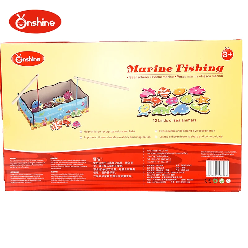 Onshine настольная игра головоломка детская морская рыболовная Магнитные