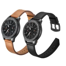 Для samsung Шестерни S3 Frontier/классический ремешок для часов из натуральной кожи, сменный ремешок браслет для samsung Galaxy Watch 46 мм